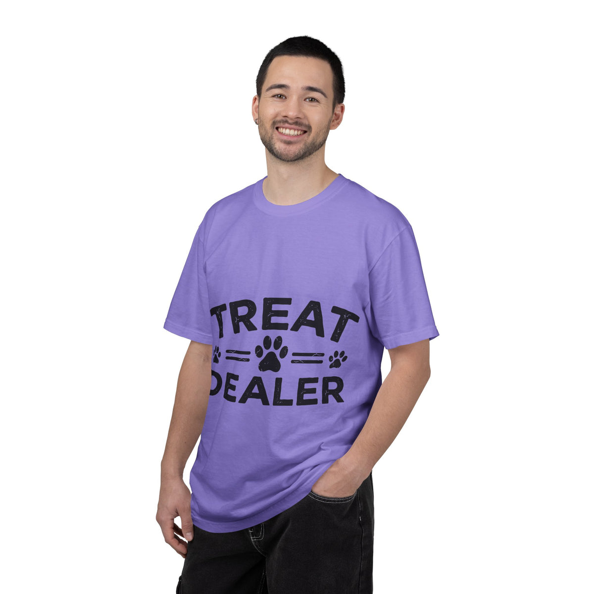 Treat Dealer Shirt, Funny Dog Mom Paw Print Tee, Pet Treat Shirt, Dog Lover Gift