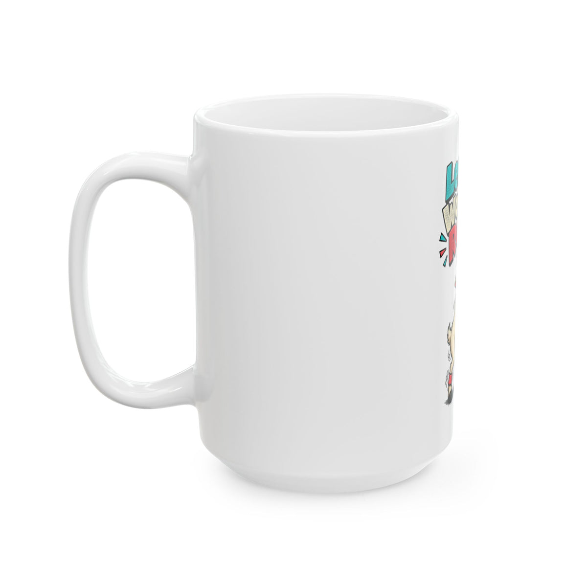 Leg Day Won This Round Mug, Funny Gym Lover Gift for Him Her, Workout Christmas Gift, Coffee Mug 11oz 15oz