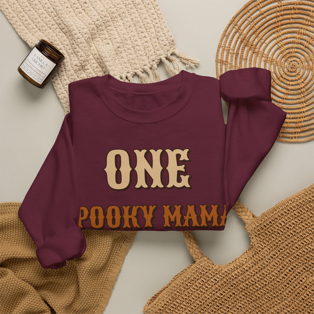 One Spooky Mama Sweatshirt | Halloween Mom Sweatshirt | Spooky Mama Sweatshirt | Mom Halloween Gift | Halloween 2026
