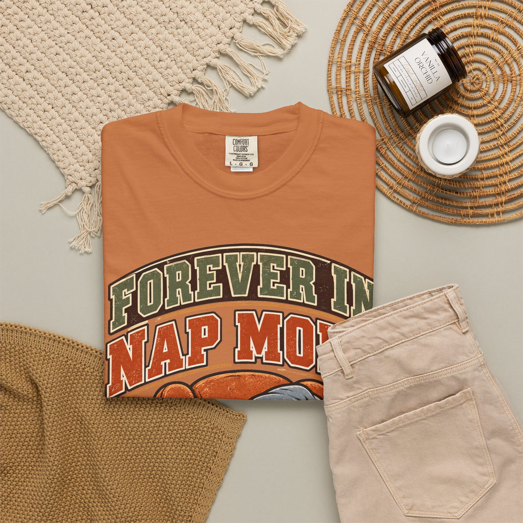 funny retirement shirt Forever In Nap Mode Shirt, Funny Graphic Shirt, Comfort Colors