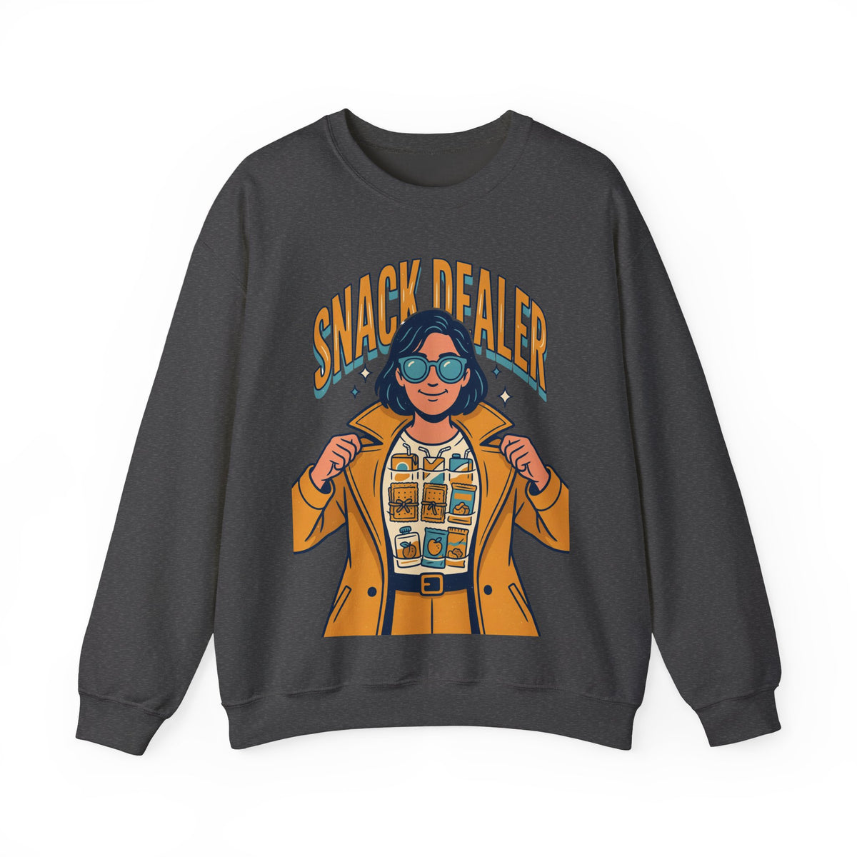 Funny Mom Sweatshirt Snack Dealer | Funny Mom Sweatshirt | Sarcastic Quote Sweatshirt | Gift