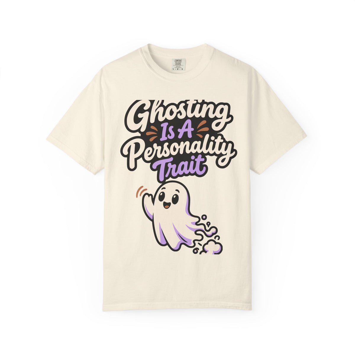 Ghosting Is A Personality Trait Halloween Shirt, Funny Ghost Tee, Retro Humor