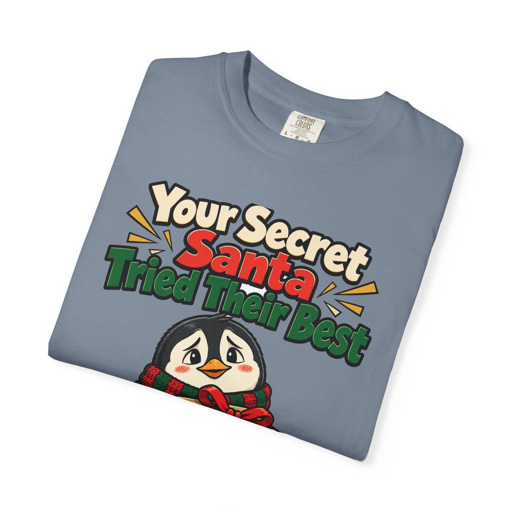 Your Secret Santa Tried Their Best Shirt | secret santa gift | Work Gift