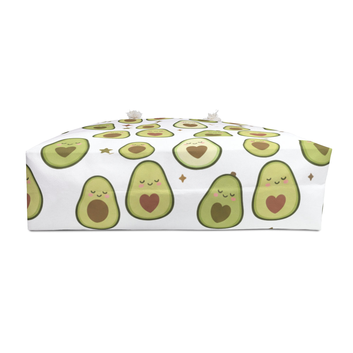 Cute Avocado Pattern Weekender Bag — Cute Avocado Travel Tote
