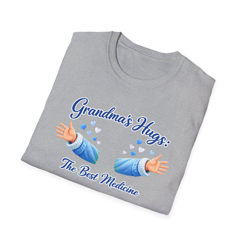 Grandma's Hugs The Best Medicine Shirt, Grandmother Tee, Nana Gift