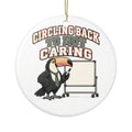 Circling Back To Not Caring Ornament, Funny Sarcastic Gift for Coworker, Secret Santa Gift, Christmas Ornament 2026
