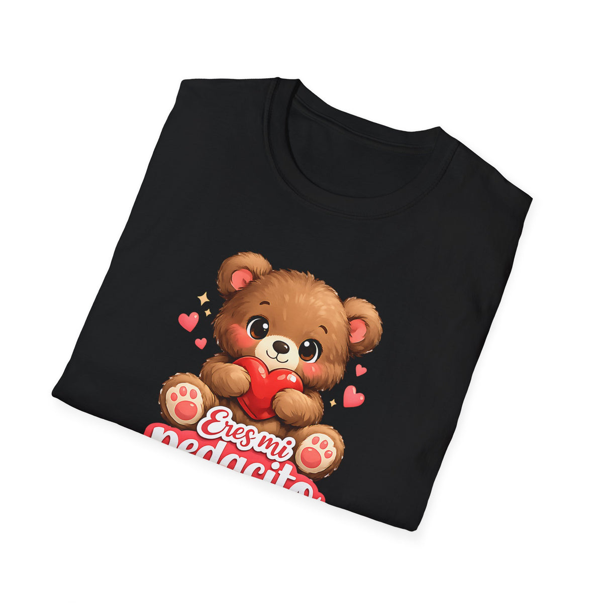 T-Shirt — Cute Bear 'Eres mi pedacito de cielo' Valentine’s Day Gift