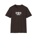 Dog Dad T-Shirt — Paw Print Graphic Tee for Pet Owners