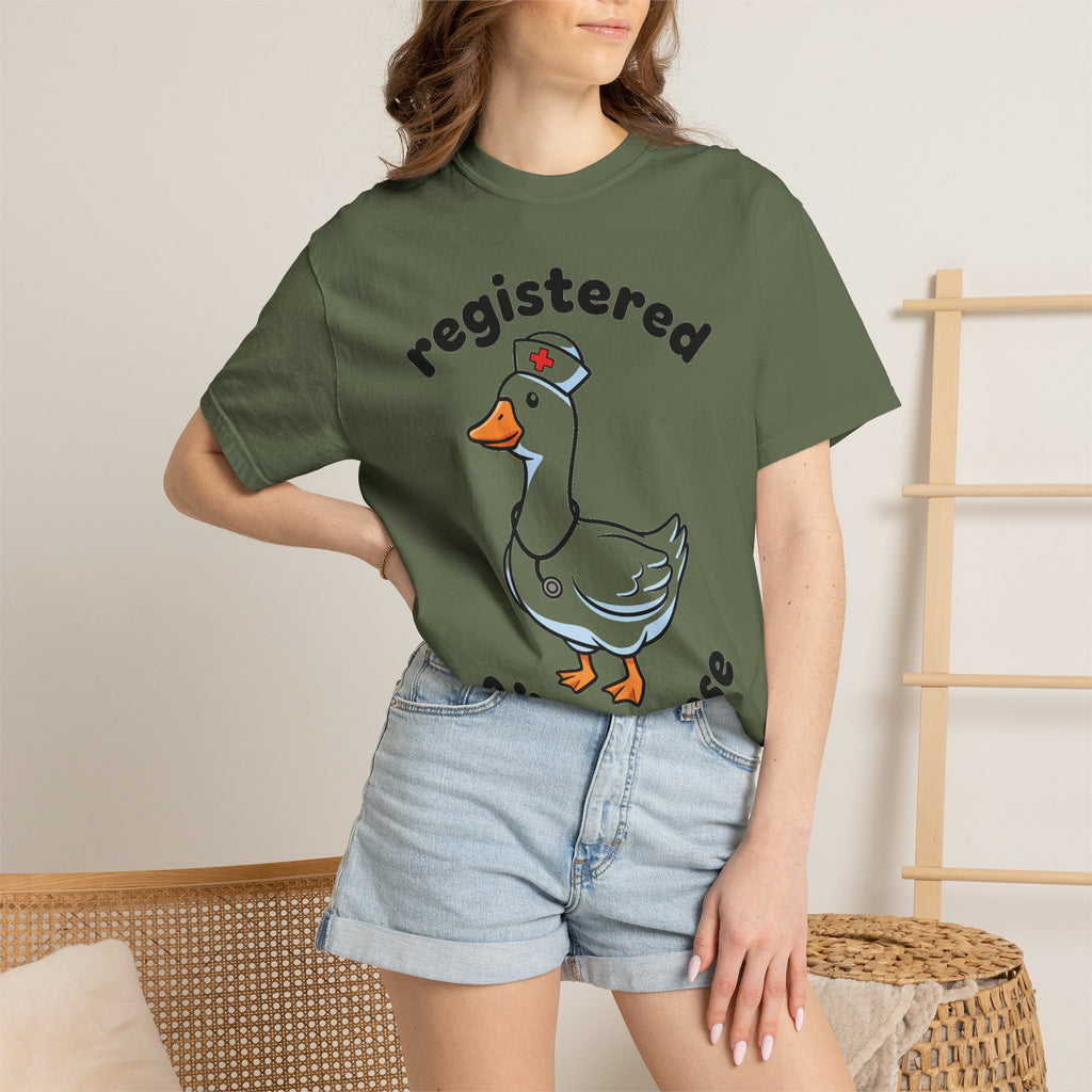 Registered Silly Goose Bold Shirt, Nurse Cap Goose Tee, Funny RN Humor Shirt, Nurse Gift