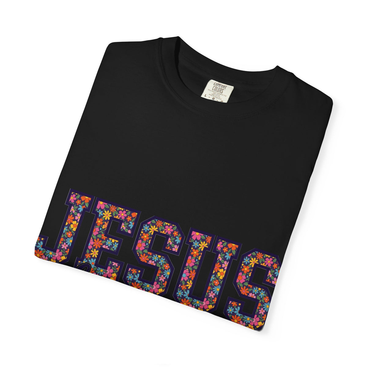 Jesus Loves You Shirt, Floral Varsity Christian Tee, Faith Statement Shirt, Church Gift