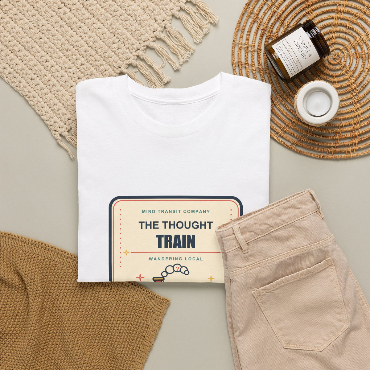 The Thought Train Tee — Next Stop: Wait, What?