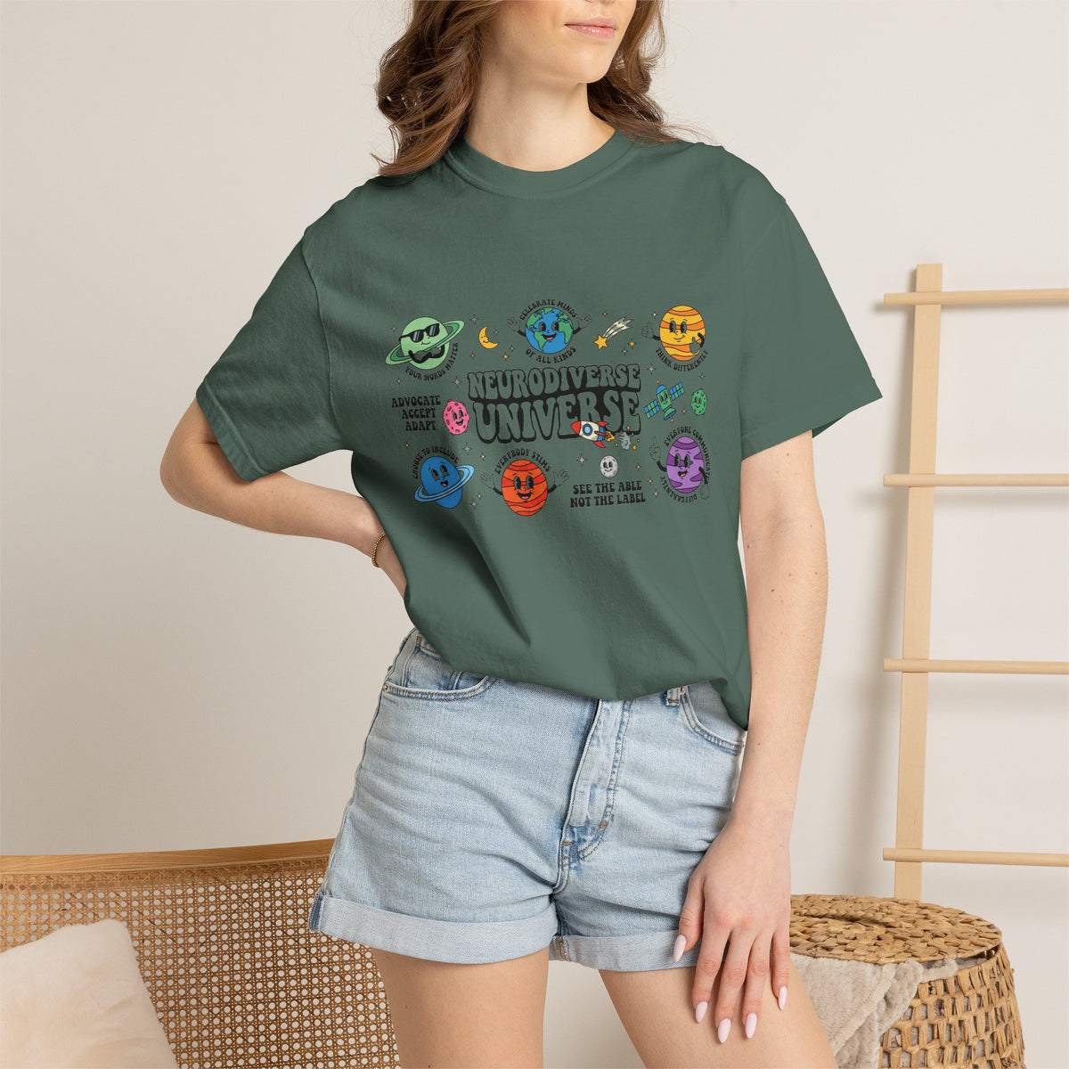 Neurodiverse Universe Shirt, Celebrate Minds Of All Kinds Tee, Autism Acceptance Shirt, SPED Teacher Gift