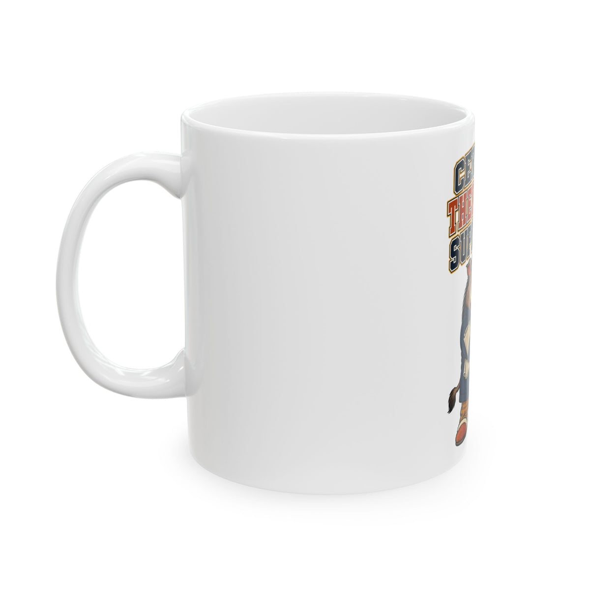 Certified Thermostat Supervisor Mug, Funny Dad Christmas Gift, Secret Santa Stocking Stuffer, 11oz 15oz Coffee Mug