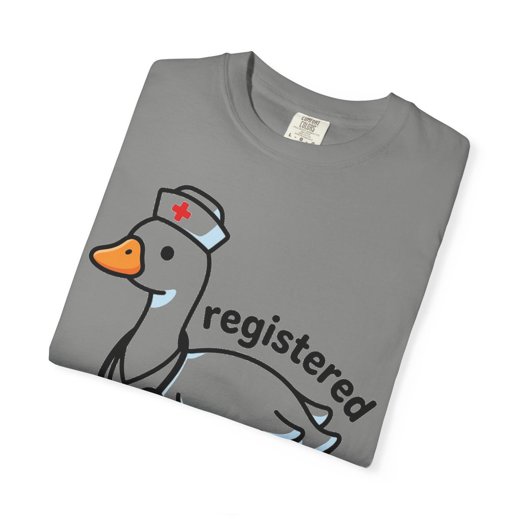 Registered Silly Goose Shirt, Funny Nurse Goose Tee, RN Humor Shirt, Nurse Gift