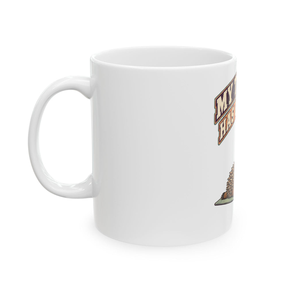 My Trainer Has Given Up Mug, Funny Gym Lover Gift for Him Her, Workout Christmas Gift, Coffee Mug 11oz 15oz