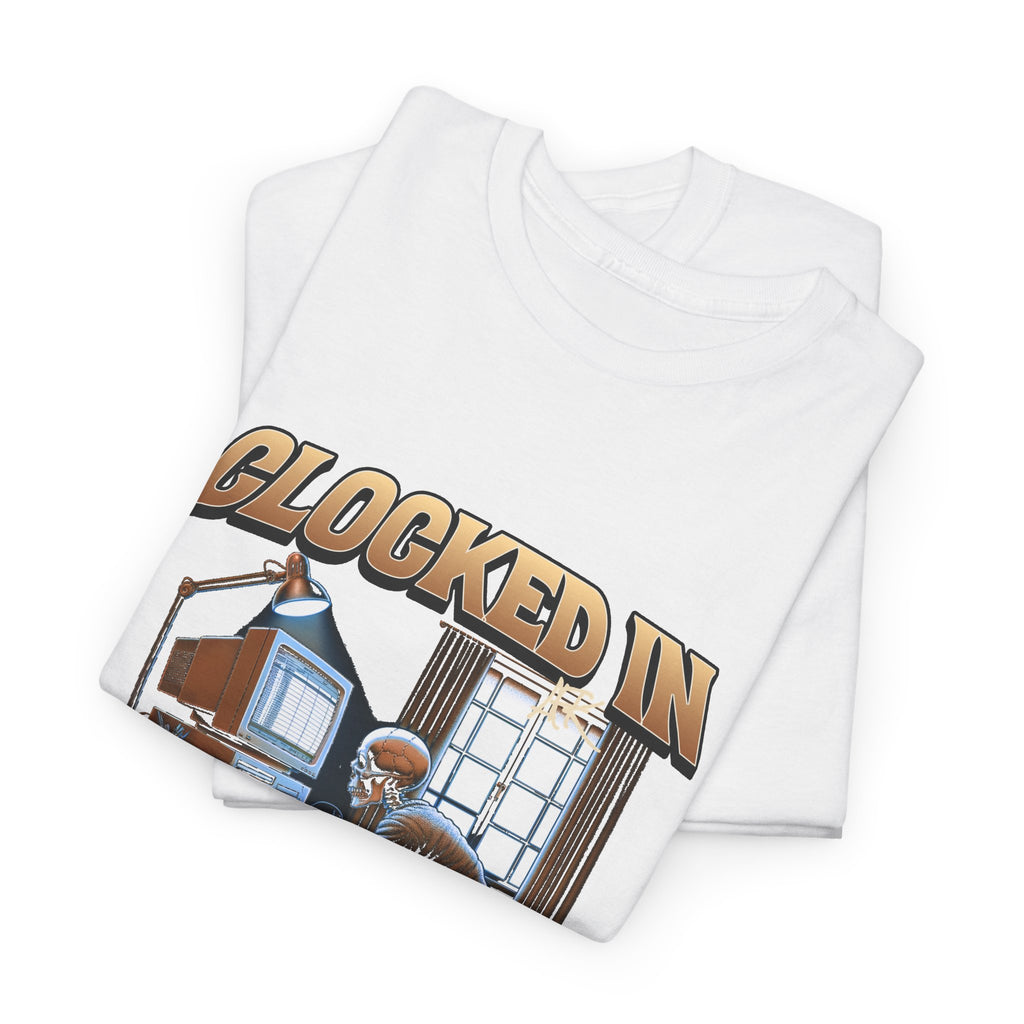 Clocked In AFK T-Shirt | Funny Office Humor Graphic Tee
