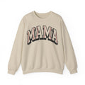 Baseball Mama Sweatshirt, Distressed Baseball Stitch Letters Sweatshirt, Baseball Mom Gift, Game Day Varsity Sweatshirt, Softball Mama Sweat