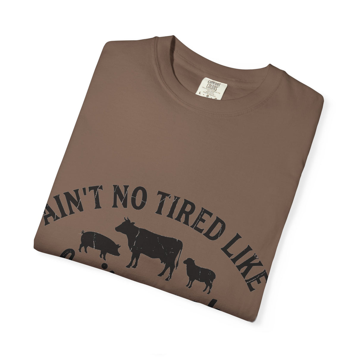Ain't No Tired Like Fair Week Tired Shirt, Funny Livestock Show Tee, County Fair Mom Shirt, 4H Gift