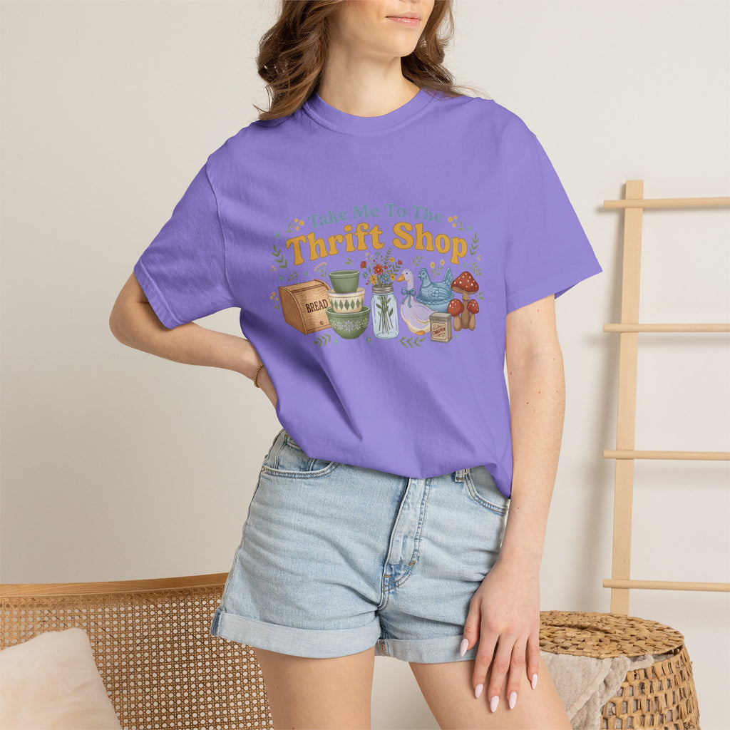 Take Me To The Thrift Shop Shirt, Vintage Pyrex Thrifting Tee, Secondhand Lover Shirt, Thrifter Gift