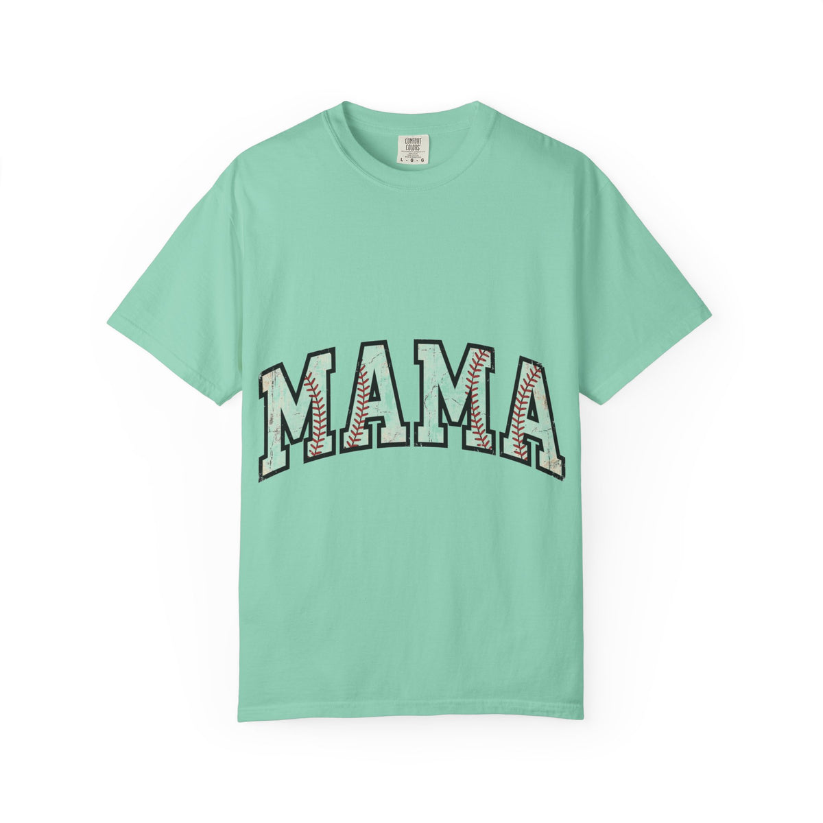 Baseball Mama Cream Shirt, Vintage Stitch Varsity Tee, Baseball Mom Shirt, Little League Gift