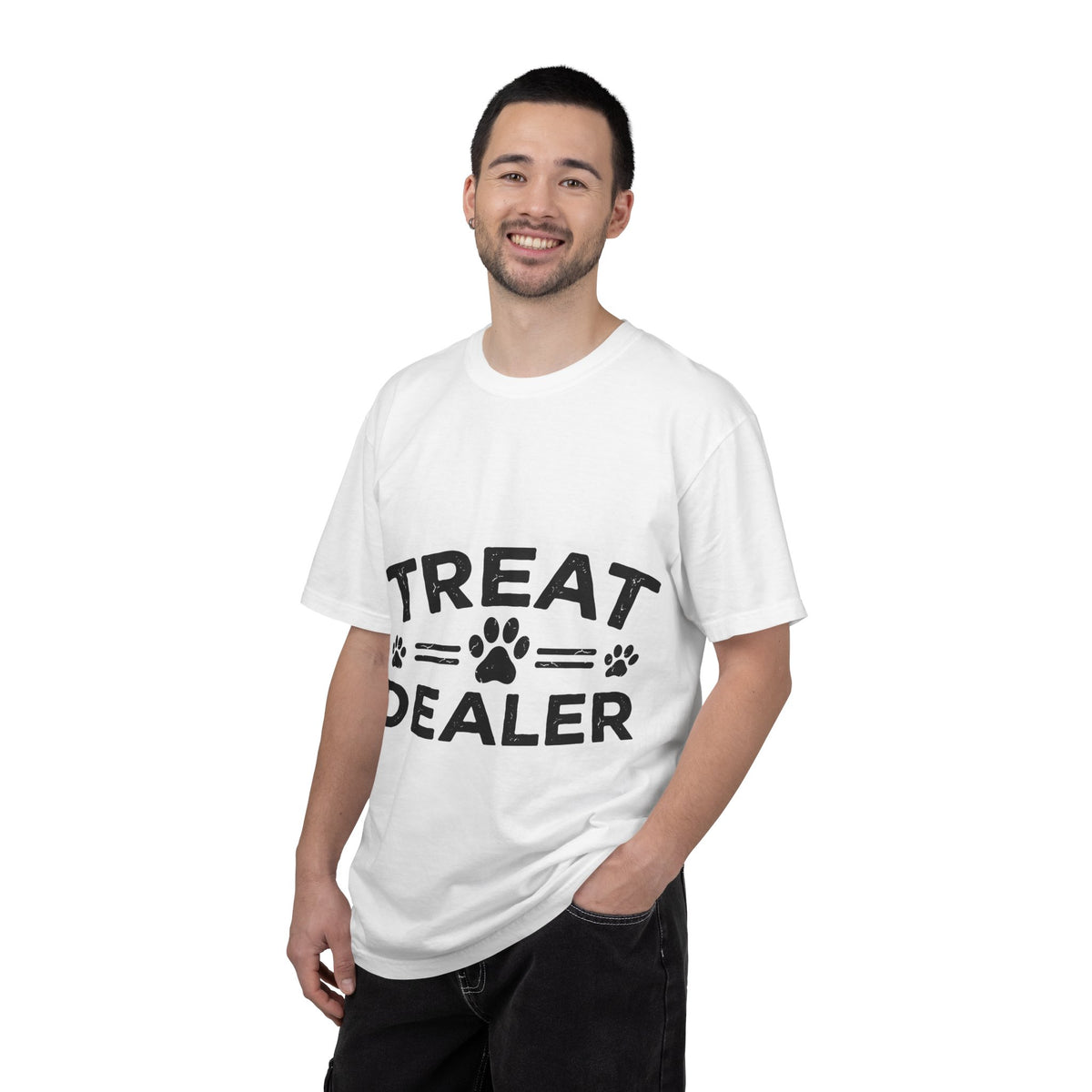 Treat Dealer Shirt, Funny Dog Mom Paw Print Tee, Pet Treat Shirt, Dog Lover Gift