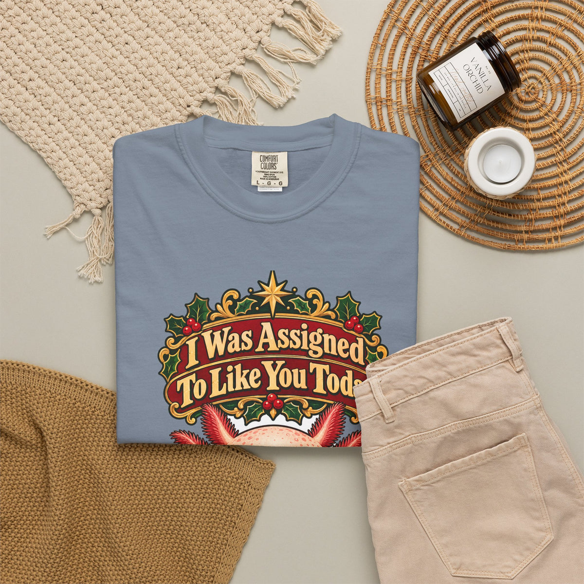 Funny Coworker Christmas Shirt I Was Assigned To Like You Today Shirt, Funny Holiday Gift Shirt, Christmas Gift Idea