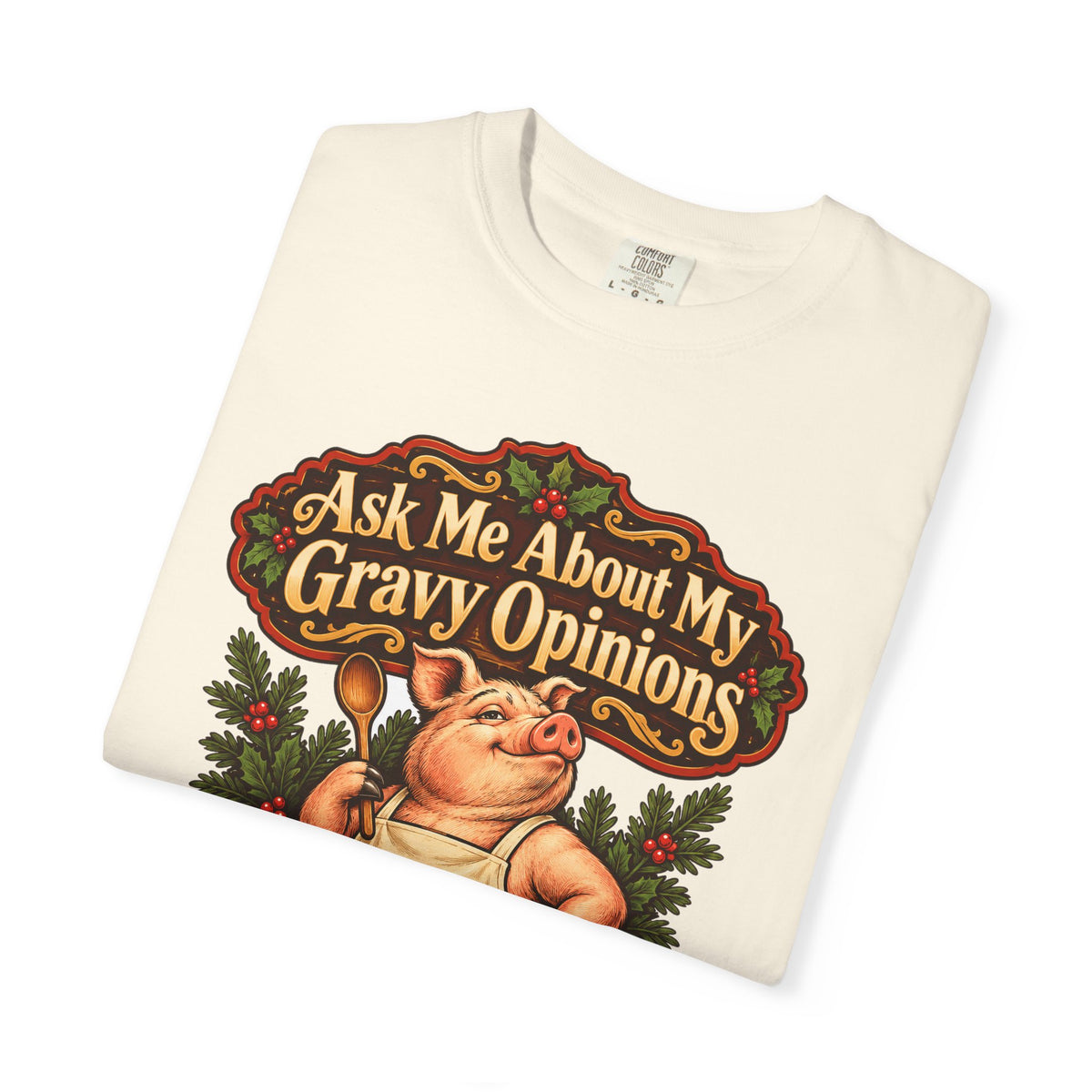 Funny Thanksgiving Dad Shirt Ask Me About My Gravy Opinions Shirt, Funny Holiday Gift Shirt, Christmas Gift Idea
