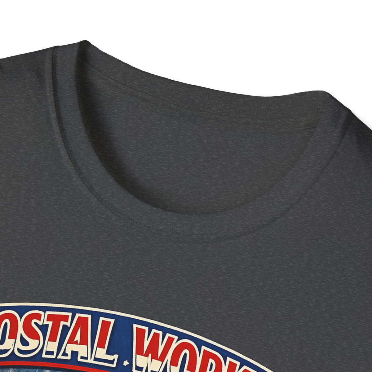 Postal Worker T-Shirt — "Neither Rain Nor Snow" Mail Carrier Vintage Winter Design