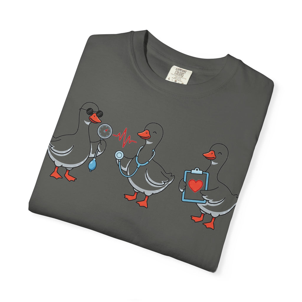 Silly Goose Nurse Squad Shirt, Funny Nurse Geese Tee, Stethoscope Goose Shirt, Nurse Team Gift