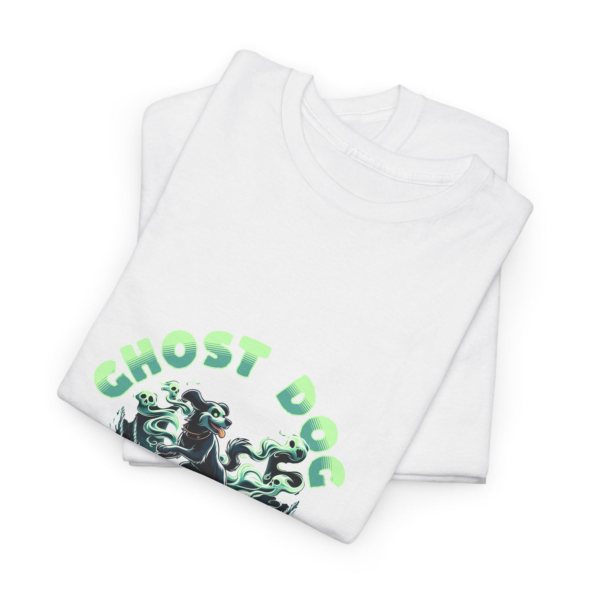 Bark After Dark Ghost Dog T-Shirt | Funny Skateboarding Pup Tee