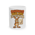 Thermostat Rules Apply Through December Mug, Funny Dad Christmas Gift, Secret Santa Stocking Stuffer, 11oz 15oz Coffee Mug