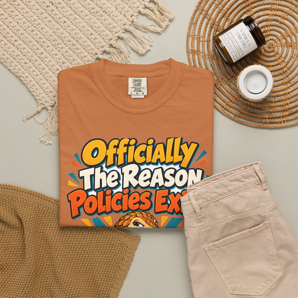 Funny Coworker Shirt Officially The Reason Policies Exist Shirt, Funny Coworker Gift, Christmas Gift, Funny Shirt