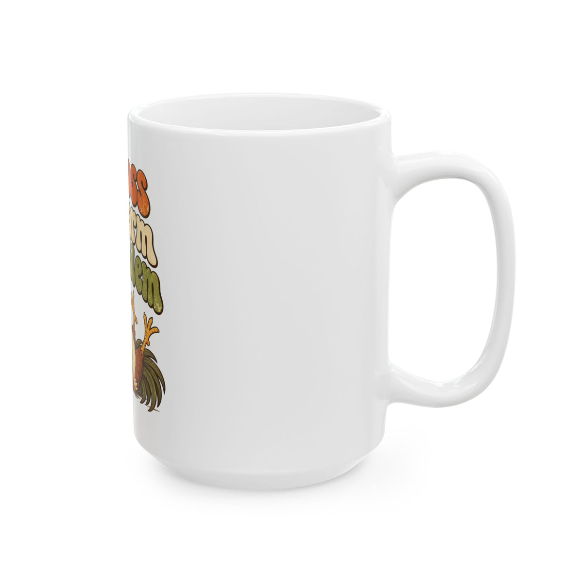 No Boss No Alarm No Problem Mug, Funny Retirement Gift for Coworker, Retired Christmas Gift, Coffee Mug 11oz 15oz