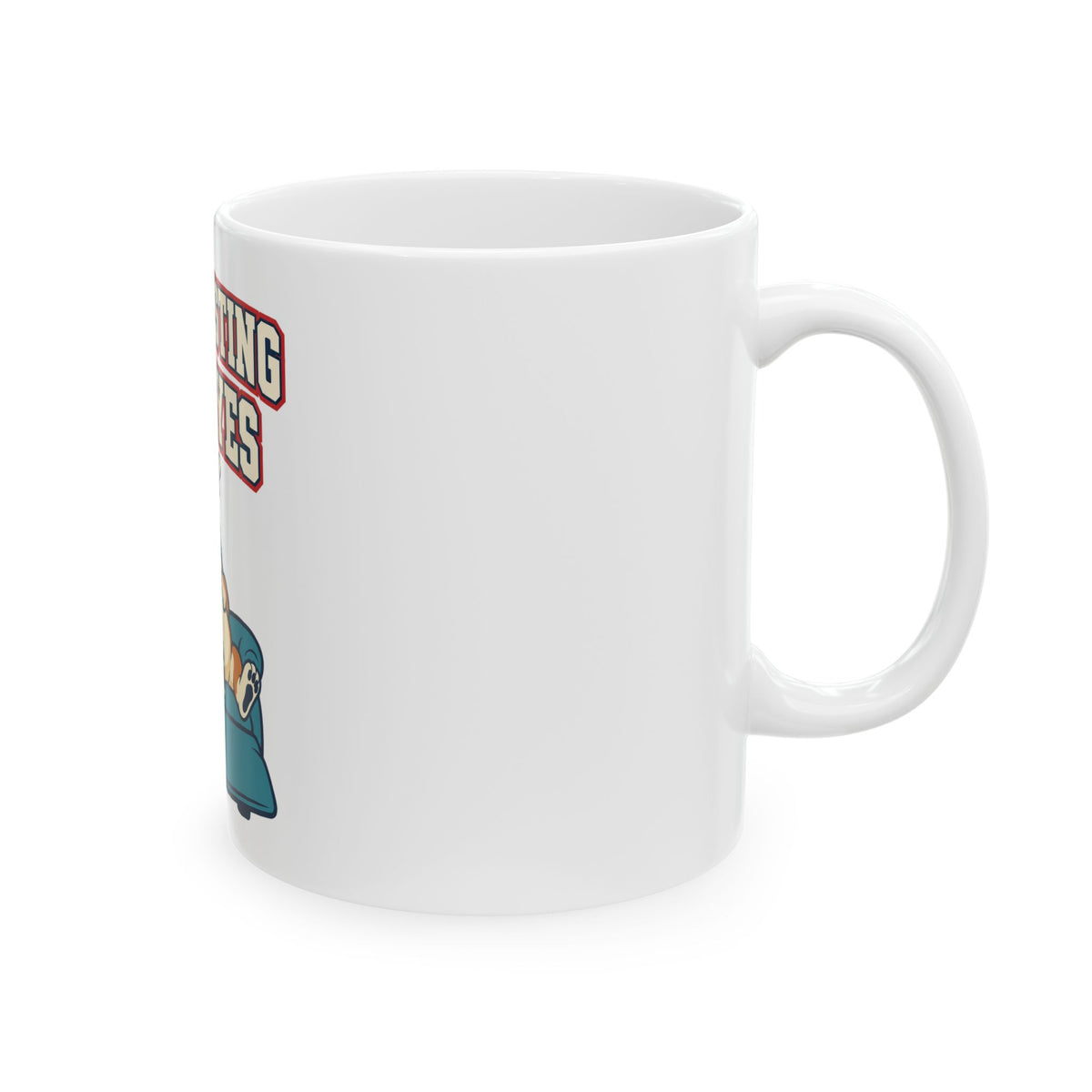 Just Resting My Eyes Mug, Funny Dad Gift from Daughter Son, Christmas Gift for Dad, Coffee Mug 11oz 15oz