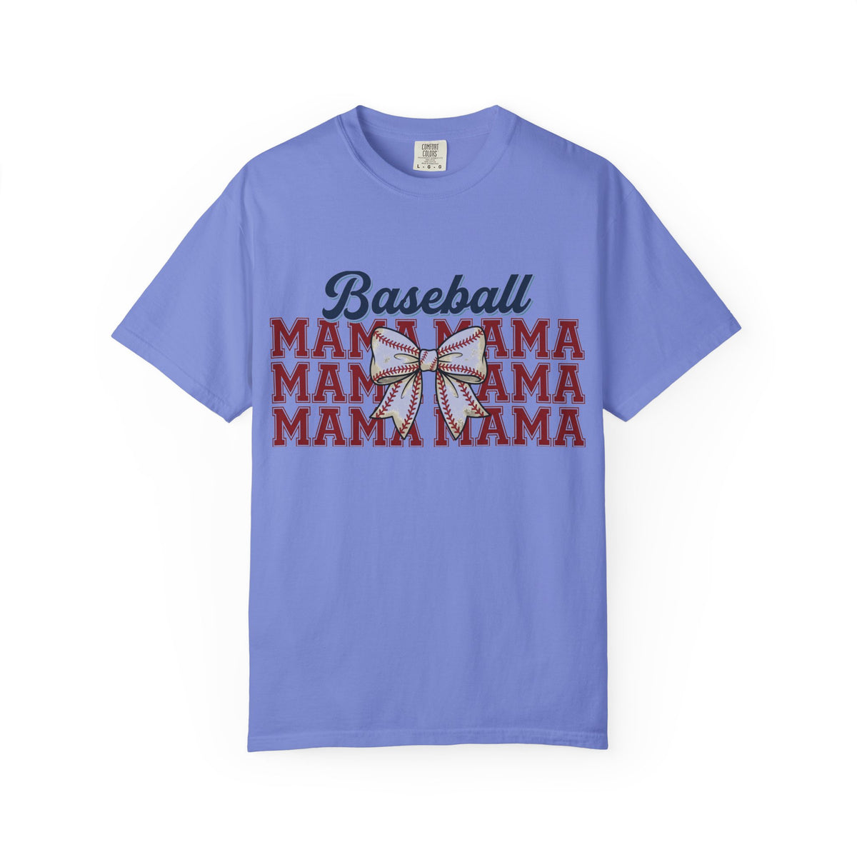 Baseball Mama Three Row Shirt, Varsity Repeat Mama Tee, Baseball Bow Mom Shirt, Little League Gift