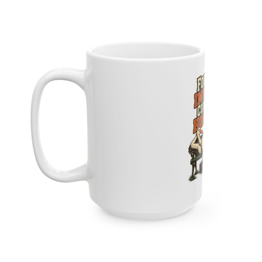 Formerly Important Currently Horizontal Mug, Funny Retirement Gift for Coworker, Retired Christmas Gift, Coffee Mug 11oz 15oz