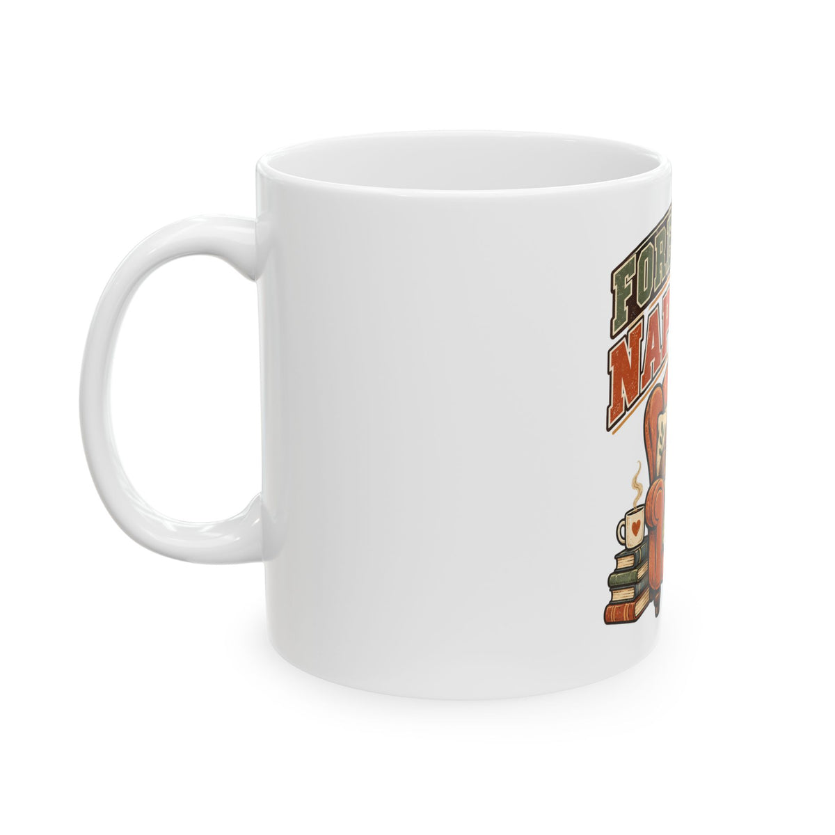 Forever In Nap Mode Mug, Funny Retirement Gift for Coworker, Retired Christmas Gift, Coffee Mug 11oz 15oz