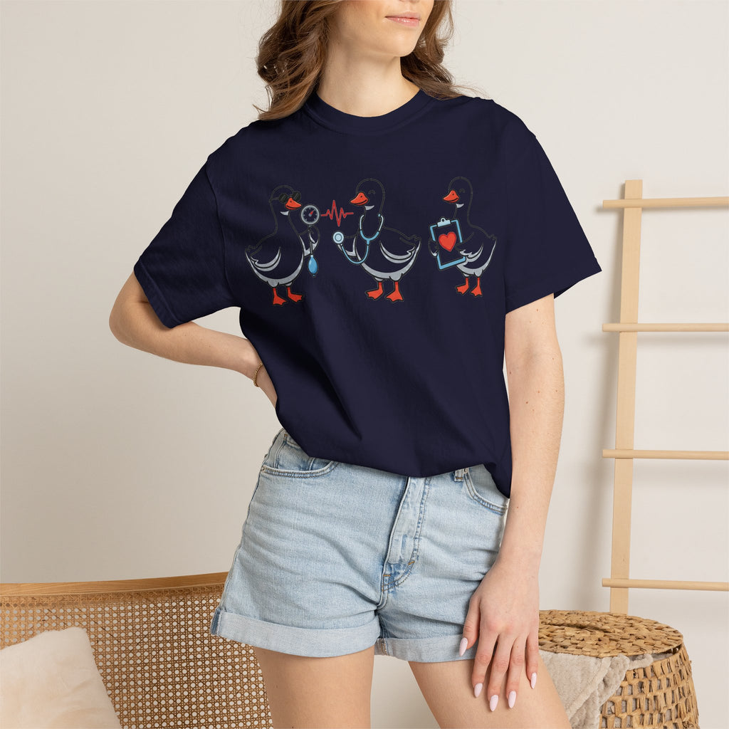 Silly Goose Nurse Squad Shirt, Funny Nurse Geese Tee, Stethoscope Goose Shirt, Nurse Team Gift