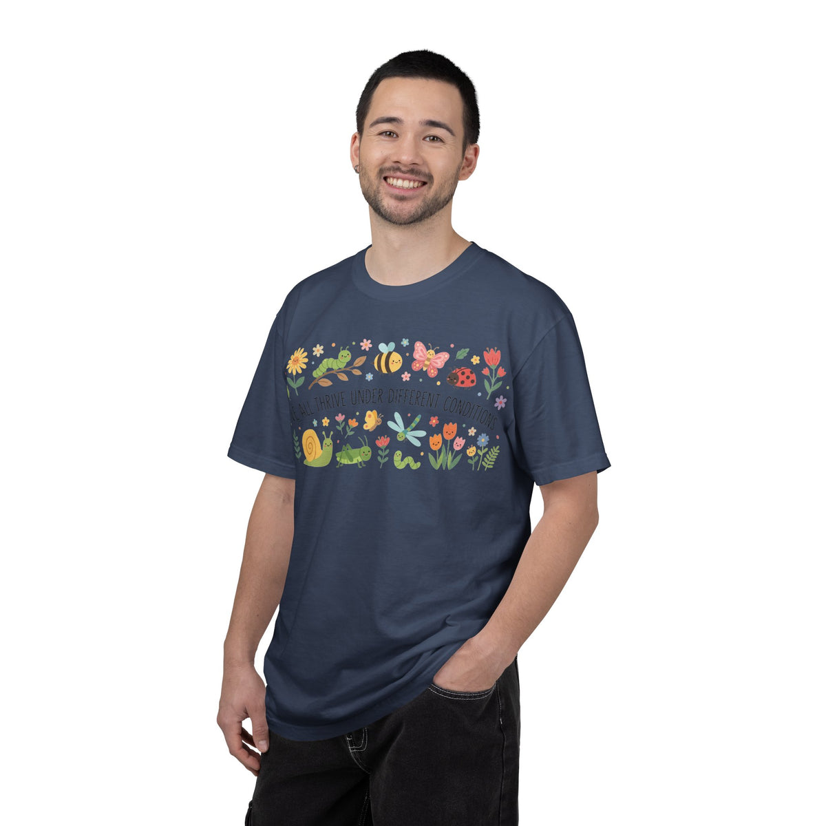 We All Thrive Under Different Conditions Shirt, Neurodiversity Garden Tee, Inclusion Teacher Shirt, SPED Gift