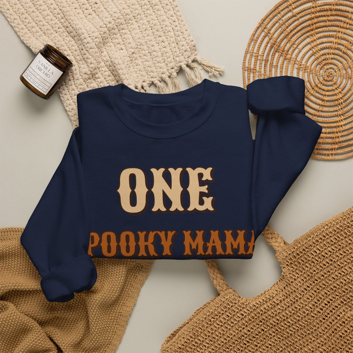 One Spooky Mama Sweatshirt | Halloween Mom Sweatshirt | Spooky Mama Sweatshirt | Mom Halloween Gift | Halloween 2026