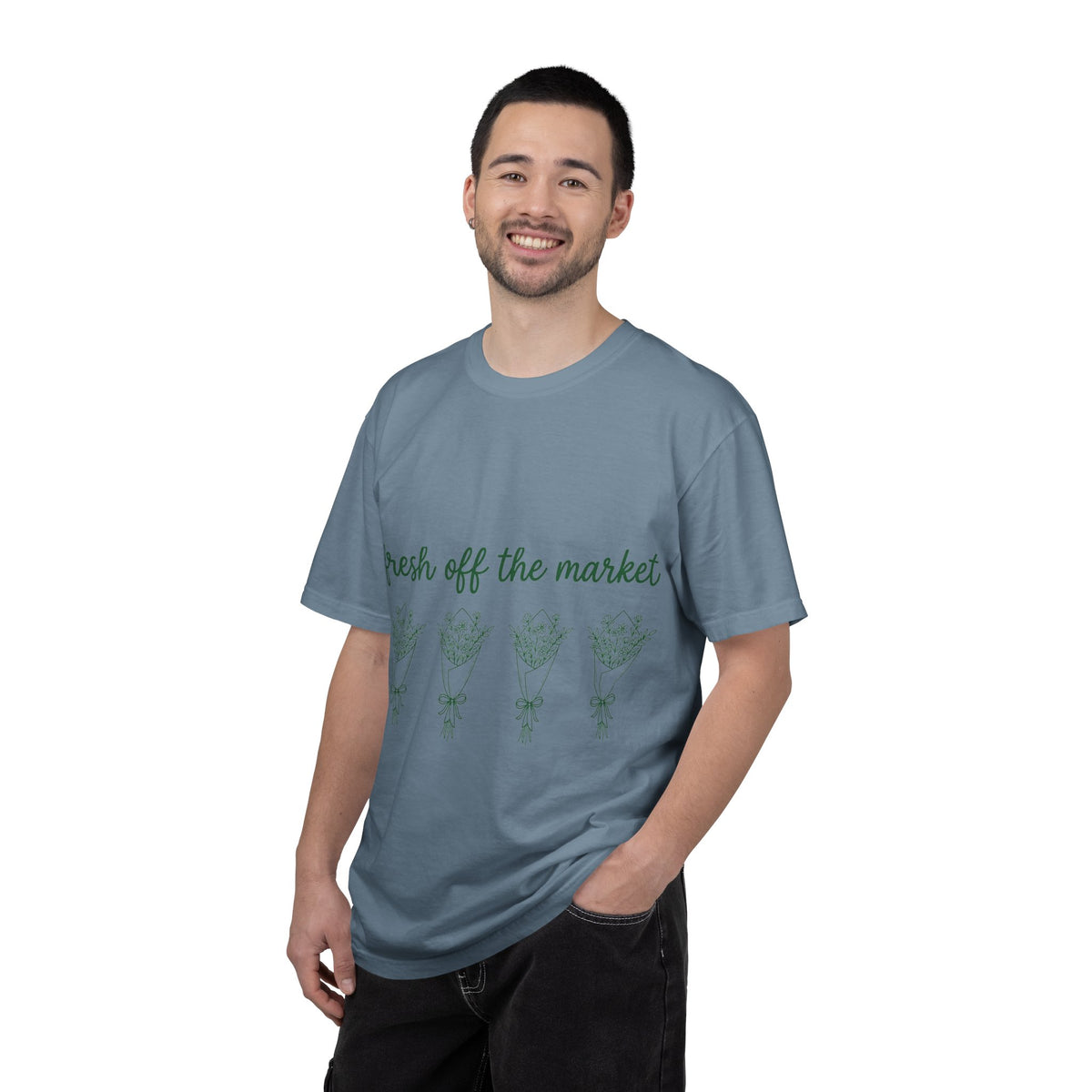 Fresh Off The Market Shirt, Line Art Flower Bouquet Tee, Newly Single Funny Shirt, Divorce Gift