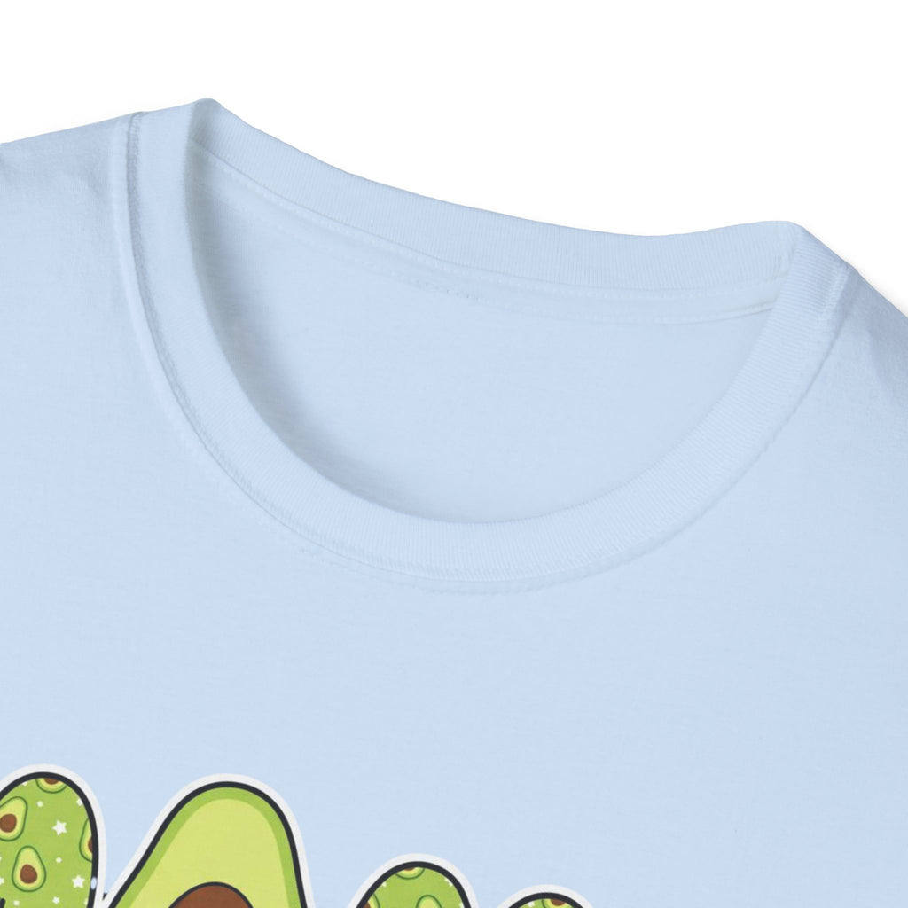 Mama Shirt, Avocado Letters Mom Tee, Mothers Day Gift