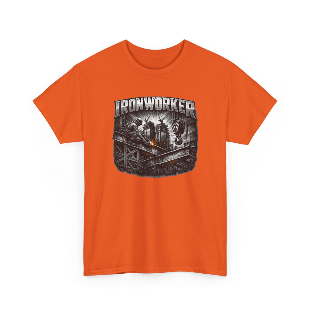 Ironworker Shirt, Steel Worker Graphic Tee, Construction Crew Gift