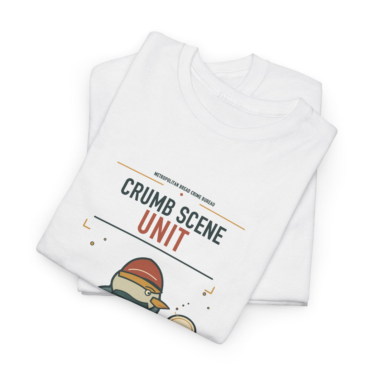 Crumb Scene Unit Pigeon Detective Funny T-Shirt