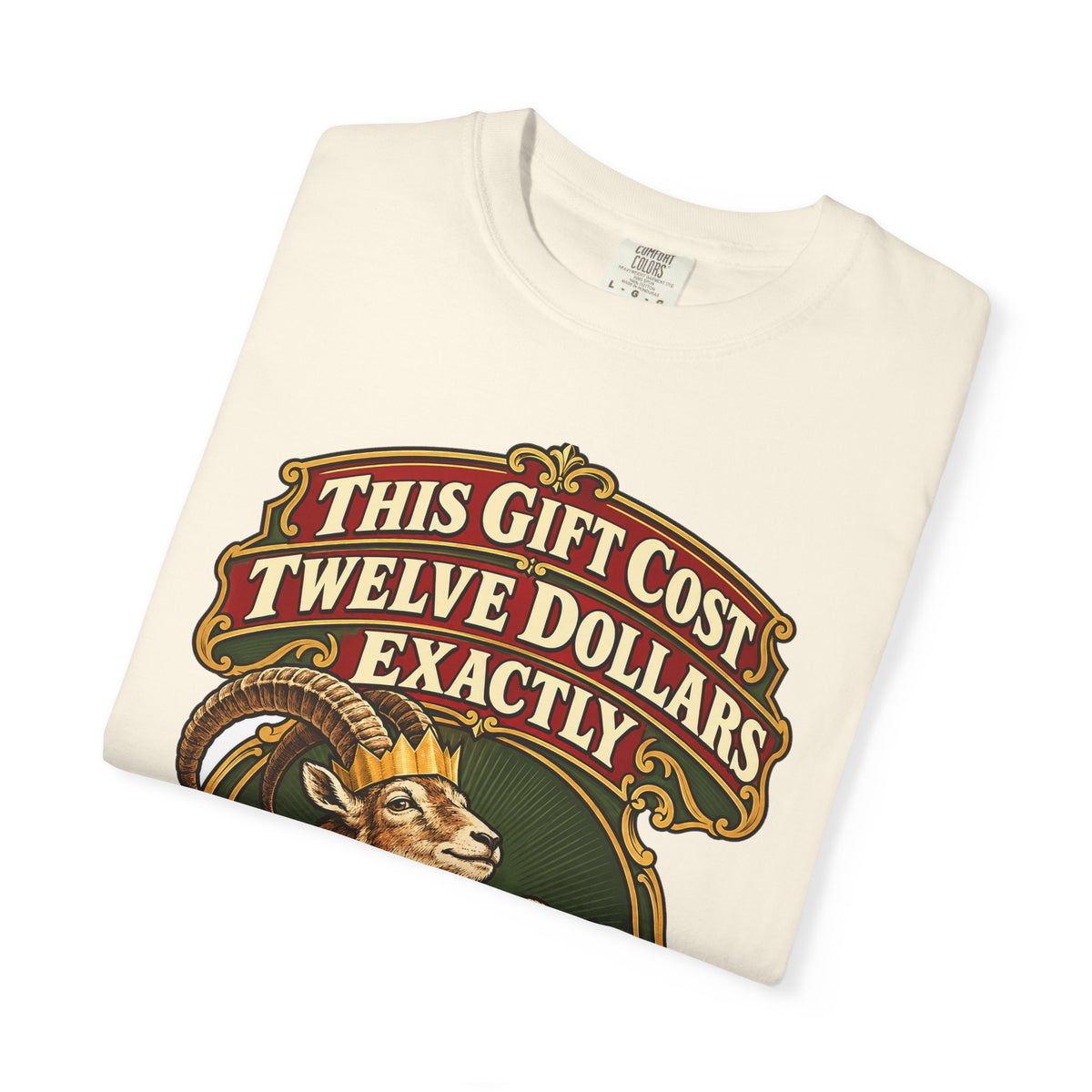 White Elephant Gift This Gift Cost Twelve Dollars Exactly Shirt, Funny Gift Exchange Gift, Christmas Gift, Funny Shirt