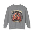 Respiratory Therapist Crewneck Sweatshirt — I Breathe Easy Pulmonology Pulmonary Care Gift