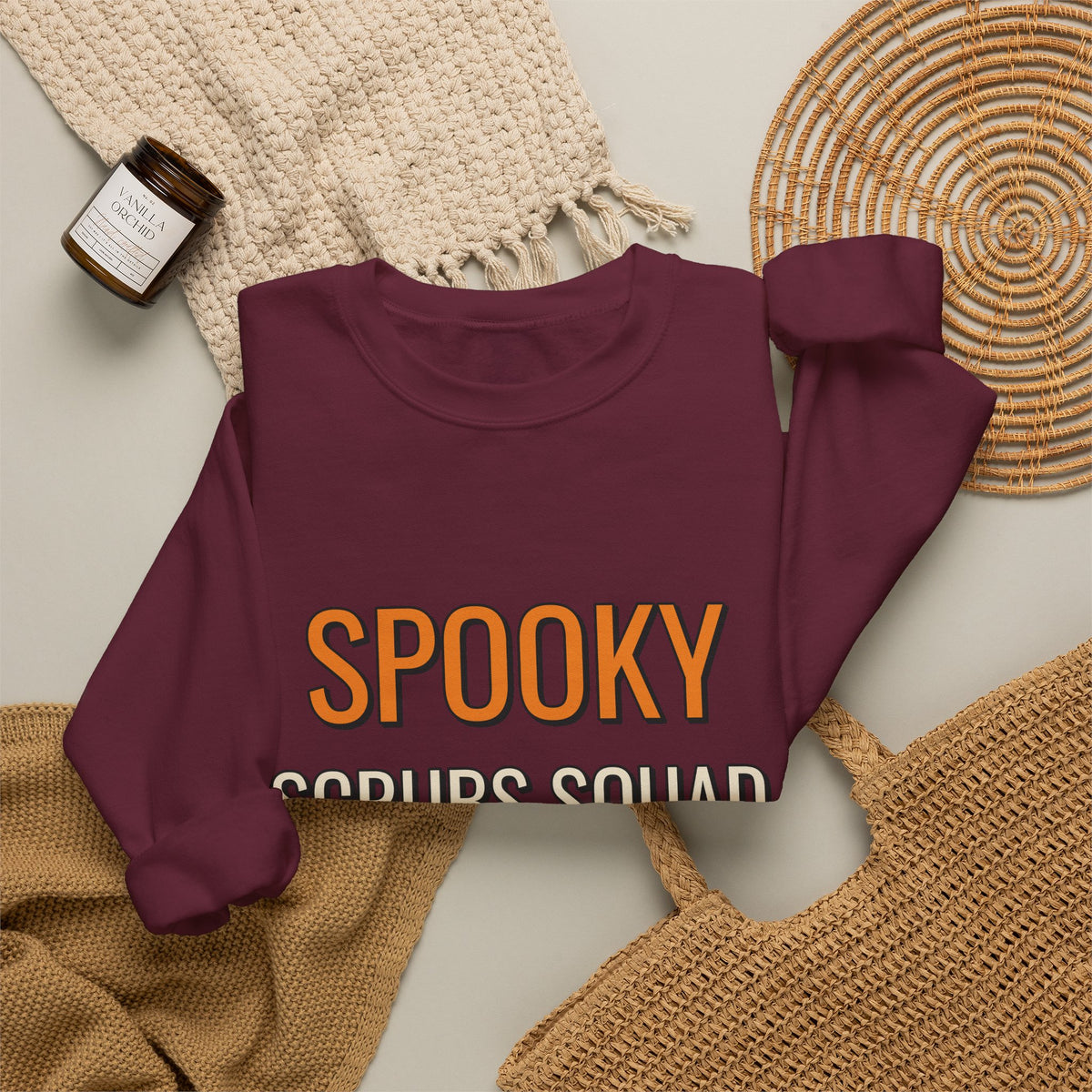 Nurse Halloween Sweatshirt Spooky Scrubs Squad | Funny Nurse Halloween Sweatshirt | Night Shift Crew Gift | Halloween 2026