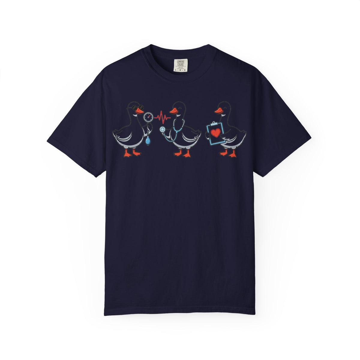 Silly Goose Nurse Squad Shirt, Funny Nurse Geese Tee, Stethoscope Goose Shirt, Nurse Team Gift