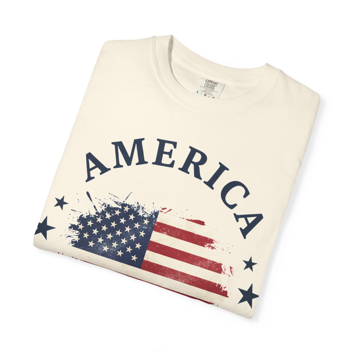 America 1776 2026 Arched Shirt, Vintage Flag Splash Tee, Patriotic Americana Shirt, Independence Day Gift