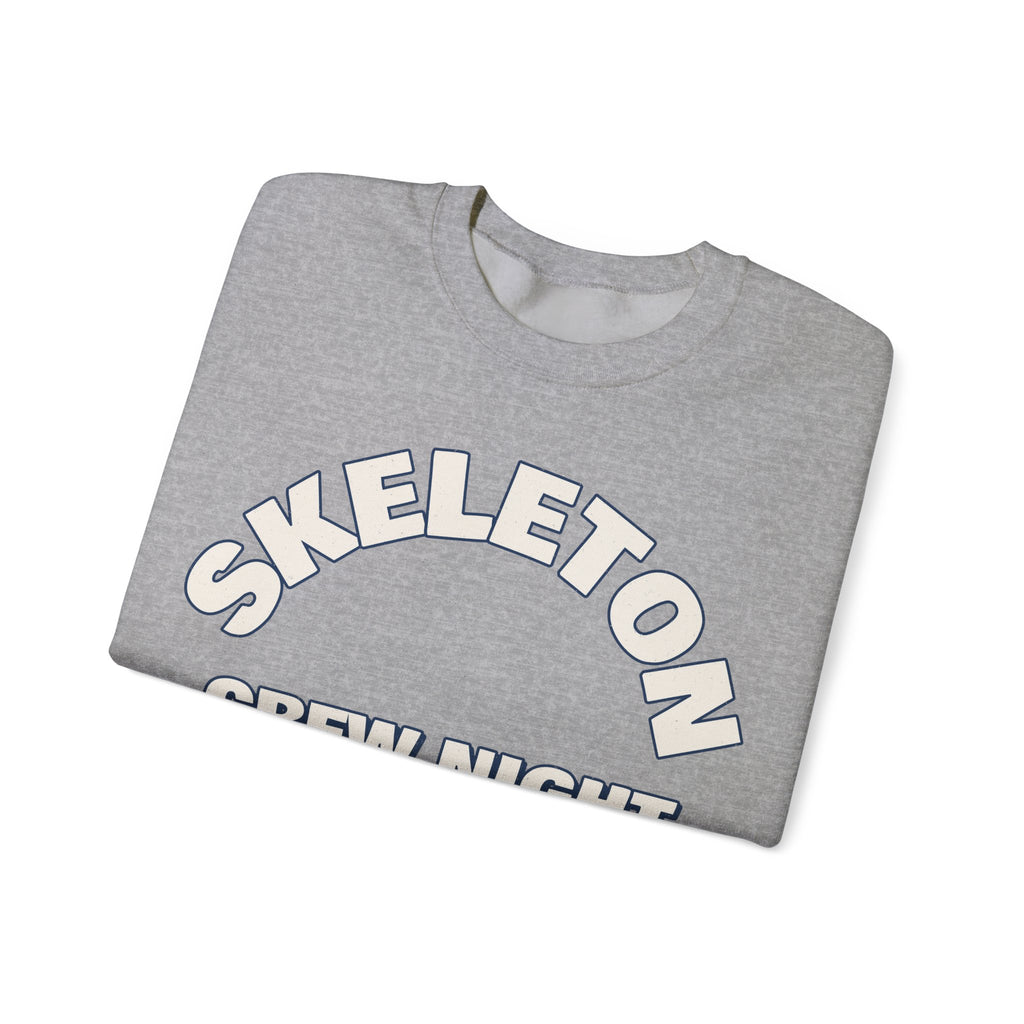 Skeleton Crew Night Shift Sweatshirt | Nurse Halloween Sweatshirt | Spooky Nurse Sweatshirt | Healthcare Worker Gift | Halloween 2026